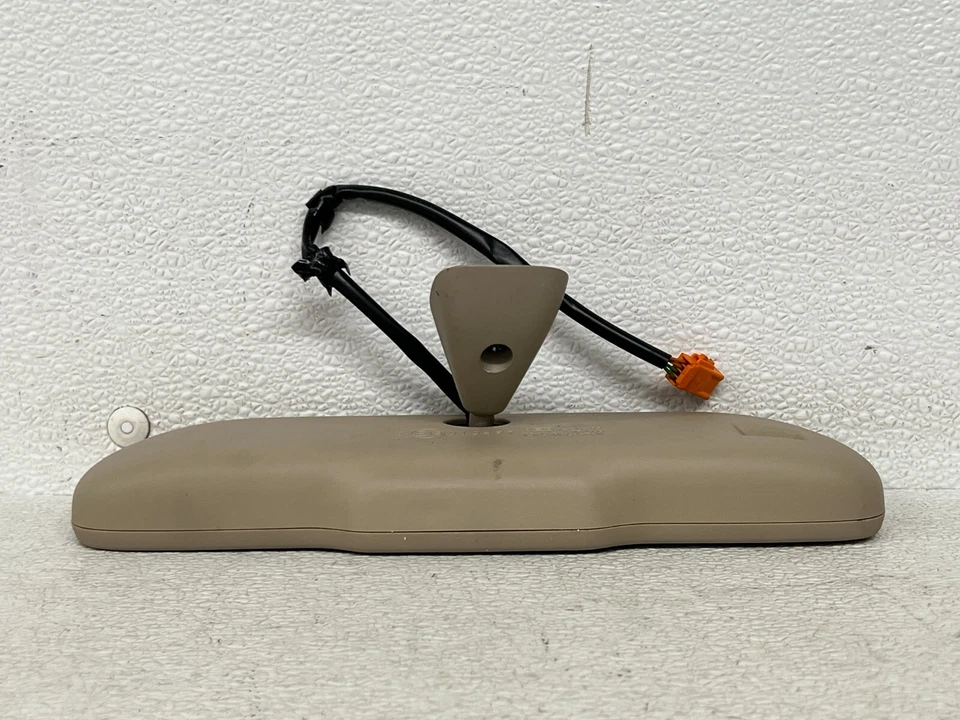 ⭐1998-2007 LEXUS LX470 FRONT INTERIOR OVERHEAD REAR VIEW MIRROR TAN OEM LOT2581 - Image 3 of 4