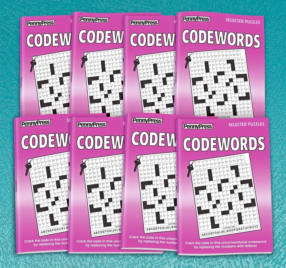 Penny Press Codewords Crosswords 4-pack - Image 2 of 2