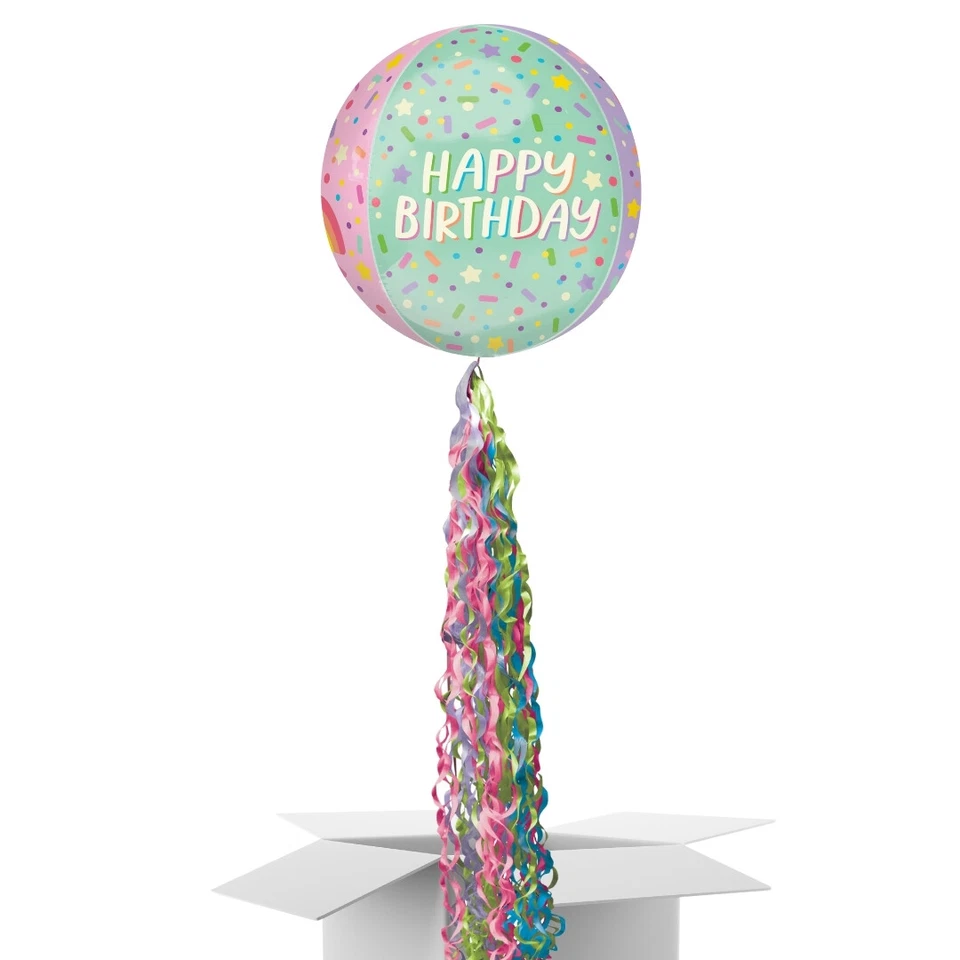 Granddaughter Birthday Unicorn Pop Up Card & Floating Balloon In A Box Surprise - Image 3 of 4