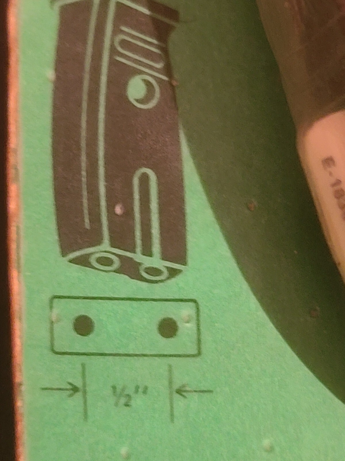 NEW Vintage Carol Cable Co Cat No. 04776 18/2 HPN 10A-125V-1250W  3 Foot Long