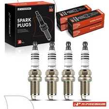 A-Premium 4Pcs Iridium & Platinum Spark Plugs for Dodge Dart Fiat 500 500X Jeep