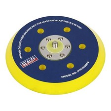 Image of Sealey Da Dust-Free Backing Pad For Hook & Loop Discs Ø145mm 5/16"Unf PTC150DFV