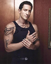 Sasha Roiz Caprica autographed photo signed 8x10 #3 Sam Adama