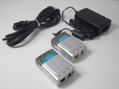 D Link DWL P200 P50 POE Netzwerk LAN Adapter Set Injektor Splitter 48V to 5 12V