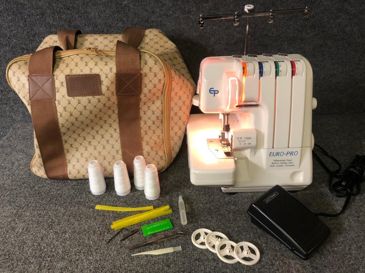 Euro Pro 534DX Serger Sewing Machine with Instruction Manual eBay