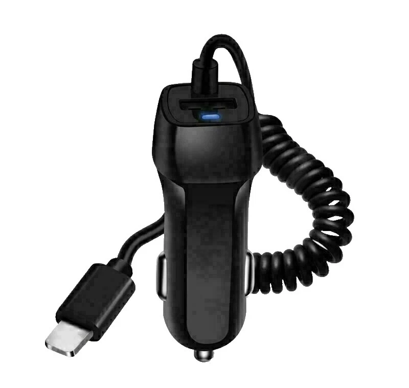 Black Cell Phone Car Chargers for Apple iPhone 7 Plus