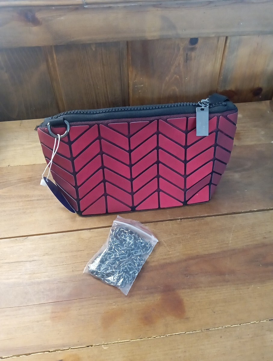 NWT Emilio Pepe Italy Women's Small Geometric Evening Bag Clutch