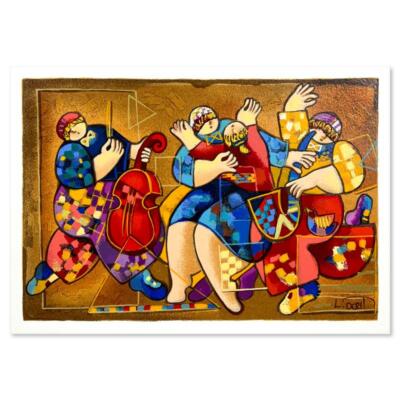 Dorit Levi ''Salsa Fun'' Limited Edition Serigraph Numbered and Hand Signed Art