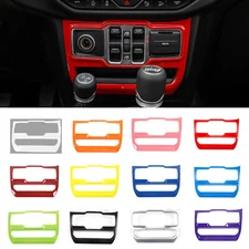 Inner Window Control Panel Cover Trim for 2018+ Jeep Wrangler JL JT Accessories
