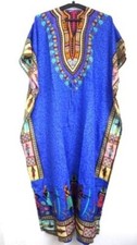 Long Women Kaftan Dress Maxi Plus Loose Casual Boho African Caftan Free Size
