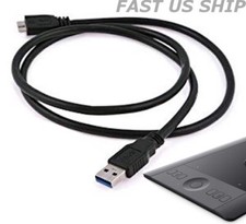 Longer 6ft HiSPEED RATED Data/Power/Charge Cable INTUOS 5 PTH450 PTH650 PTH850