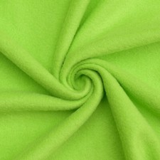 Lime Green Solid Anti Pill Fleece Fabric - 60" Wide - Sold by The Yard Bolt