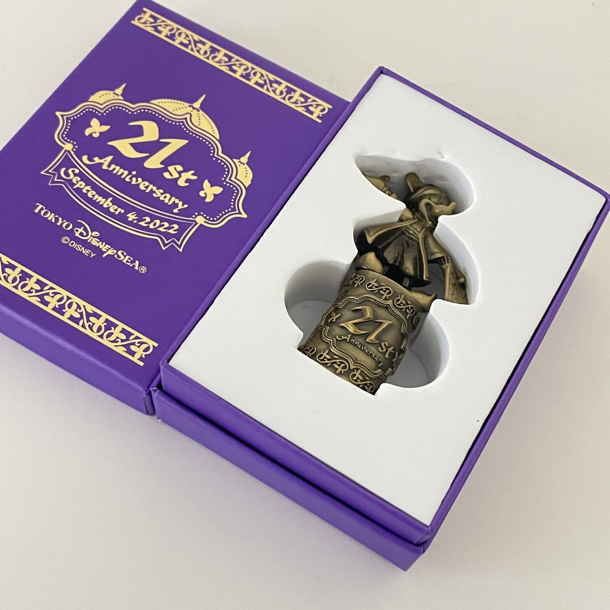 Disney Mickey Mouse Thimble Tokyo Disneyland Disney Sea 21st 