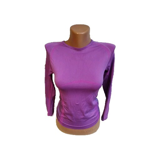 Crane girl womens XS t-shirt in pink and purple colors