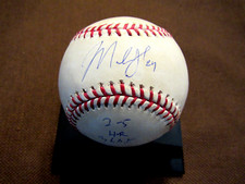 MARLON BYRD GAME USED 5-2-10 SIGNED BASEBALL DIAMONDBACKS VS CUBS STEINER MLB
