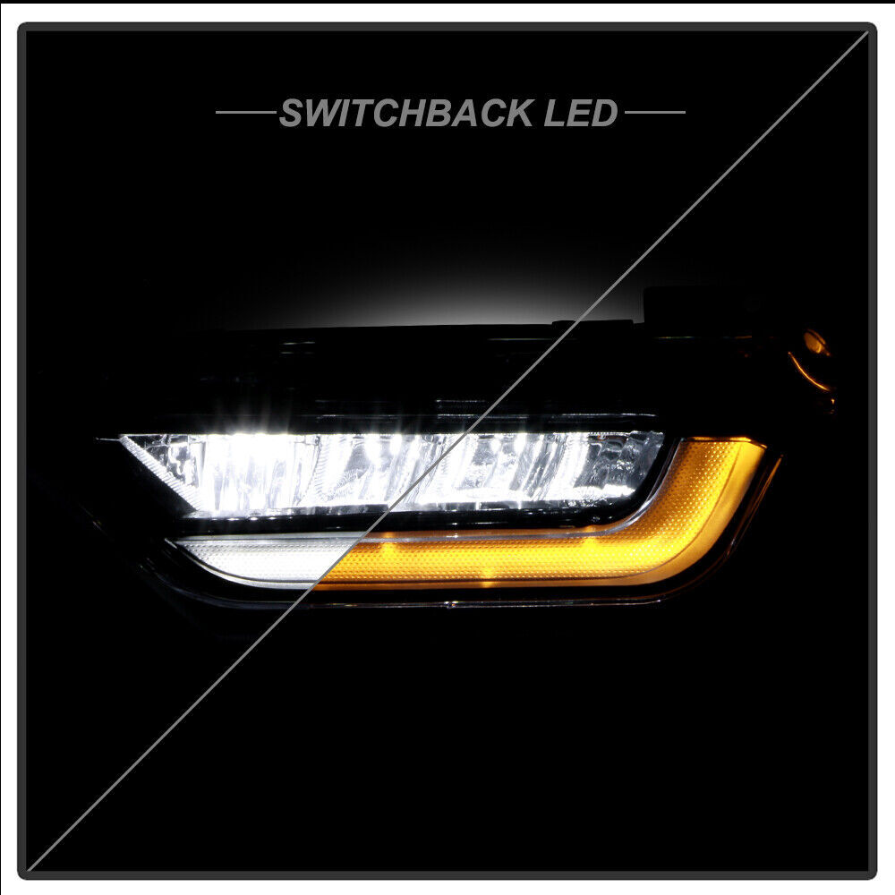 LED Bumper Fog Light Kit For 2021-2023 Ford F150 XL - Switchback Signal, Left & Right Pair 8 thumbnail image