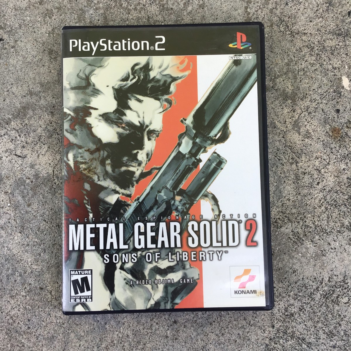 Metal Gear Solid 2: Sons of Liberty PS2 Complete with Manual & Reg