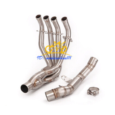 For Kawasaki Z900 Exhaust Front Link Pipe Header Slip On 51mm Motorcycle Tube