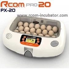 R-COM Pro 20 EGG Incubator FULLY Automatic Humidity Temperature with  Warranty !