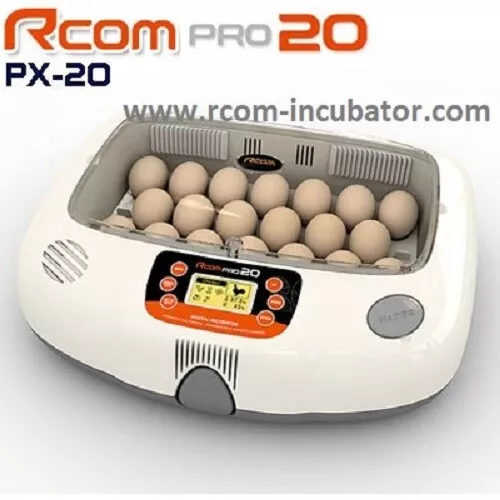 R-COM Pro 20 EGG Incubator FULLY Automatic Humidity Temperature with Warranty ! - Picture 1 of 12