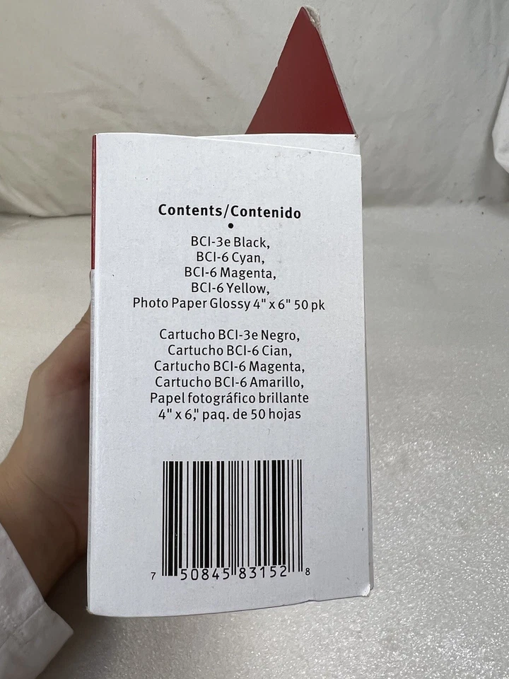 Canon BCI-3e/6 4 Colores con Papel Fotográfico 50 Hojas Compatible con iP5000, iP4000R Foto 2 de 4