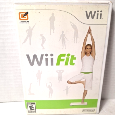 Wii Fit Nintendo Exercise Game TESTED WORKS (Game Only; No Board