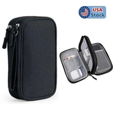 Travel Cable Bag Organizer Charger Storage Electronic USB Case Cord Accessories