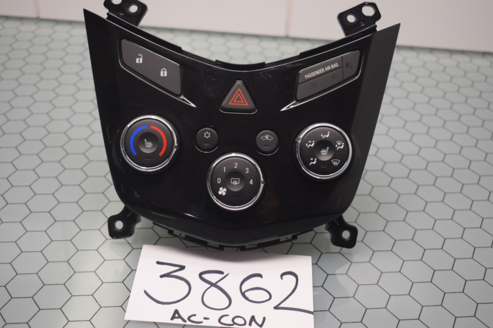 2013 2014 Chevrolet Sonic AC and Heater Control Used Stock #3862-AC