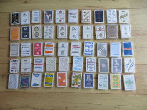 50 Stück Skatkarten Kartenspiele Spielkarten Sammlerkarten Konvolut Werbung - Bild 1 von 5