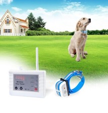 Wireless Dog Fence Two Way Signal Pet Containment System, Display Battery Level.