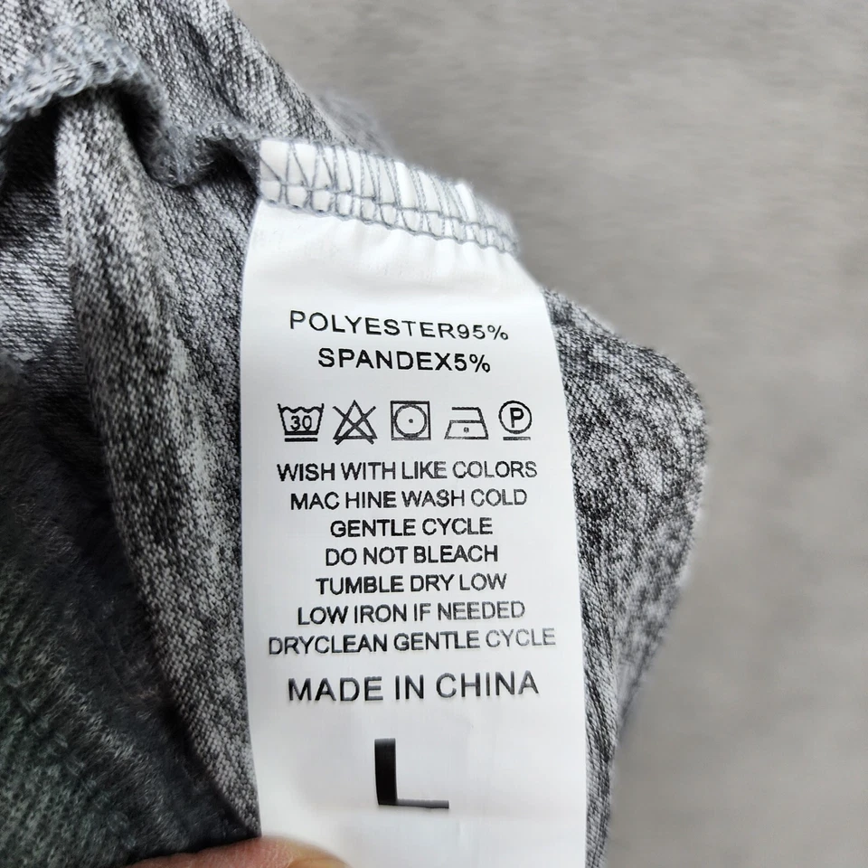 Pantalones Cortos para Beber Día Para Mujer GRANDES Gris Vacaciones Florida Palmeras Suave Sedoso Foto 2 de 4