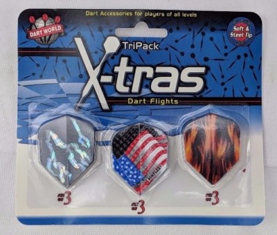 Download 50pcs Pack Usa National Flag Flame Pattern Standard Dart Flights Fletches Darts Sporting Goods
