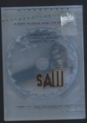 ''Saw 1 DVD Widescreen With Special Edition Slipcover'' Tested 100% Working