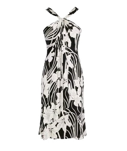 slim fit dress slacks Floral Lace Midi Dress – Elie Tahari main image 0