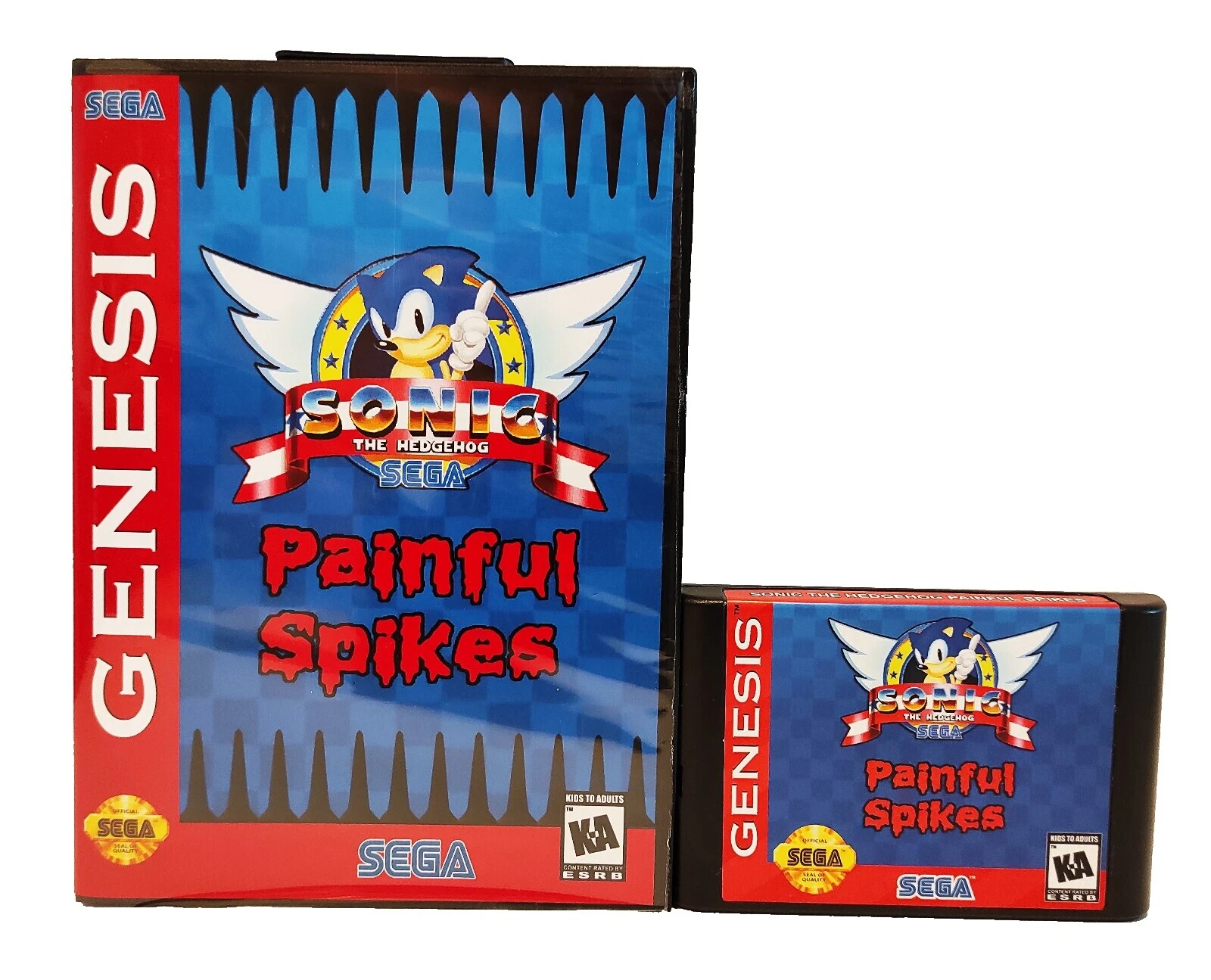 Sonic the Hedgehog Sega Genesis Region Free Video Games