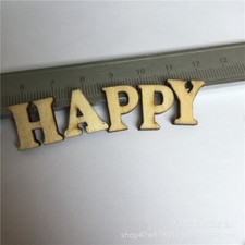 English Letters Mixed Wooden DIY Natural Early Education Toys Wood Piece