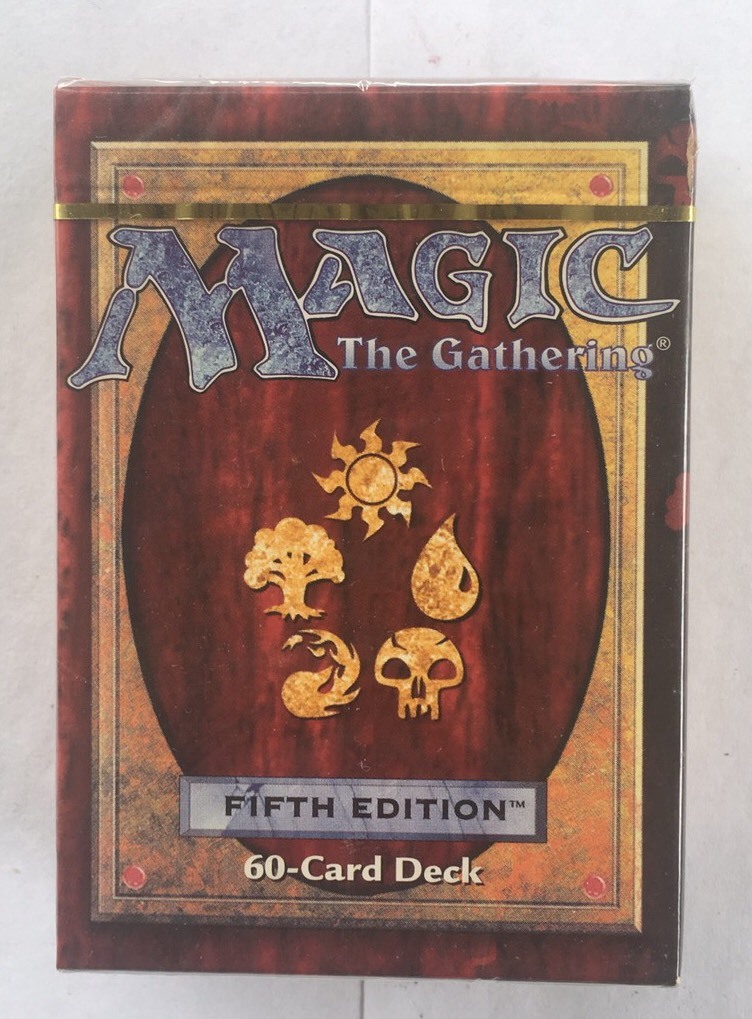 1st Run MTG Magic Fifth Edition Starter Deck 5th for sale 1st Run MTG Magic Fifth Edition Starter Deck 5th for sale