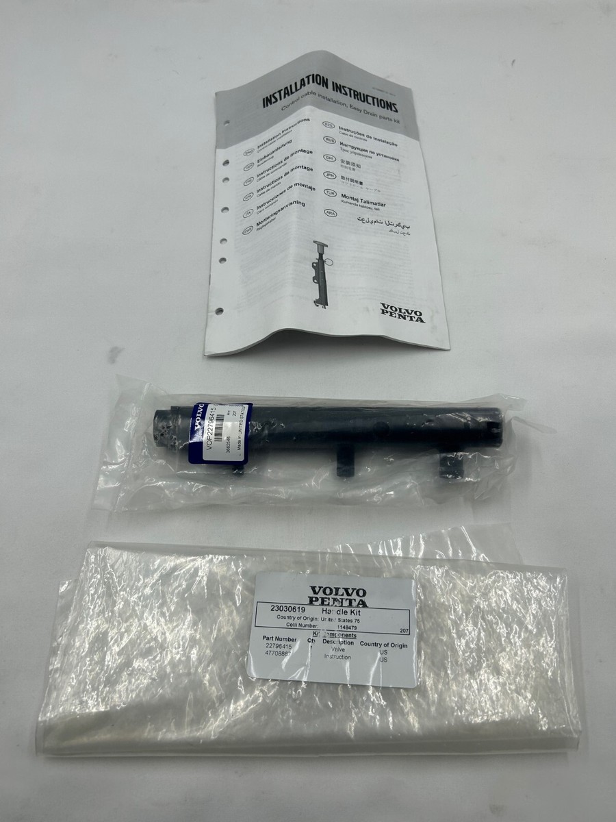 Volvo Penta Handle Kit - 23030619 | eBay 