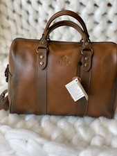 I Medici Firenze Brown Leather Italian Bag