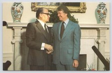 US President Jimmy Carter & Israeli Menachem Begin @ White House~Dec 1977~c1978