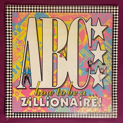 ABC HOW TO BE A ZILLIONAIRE! VINYL LP ITALY 1985 SHRINK EX EX