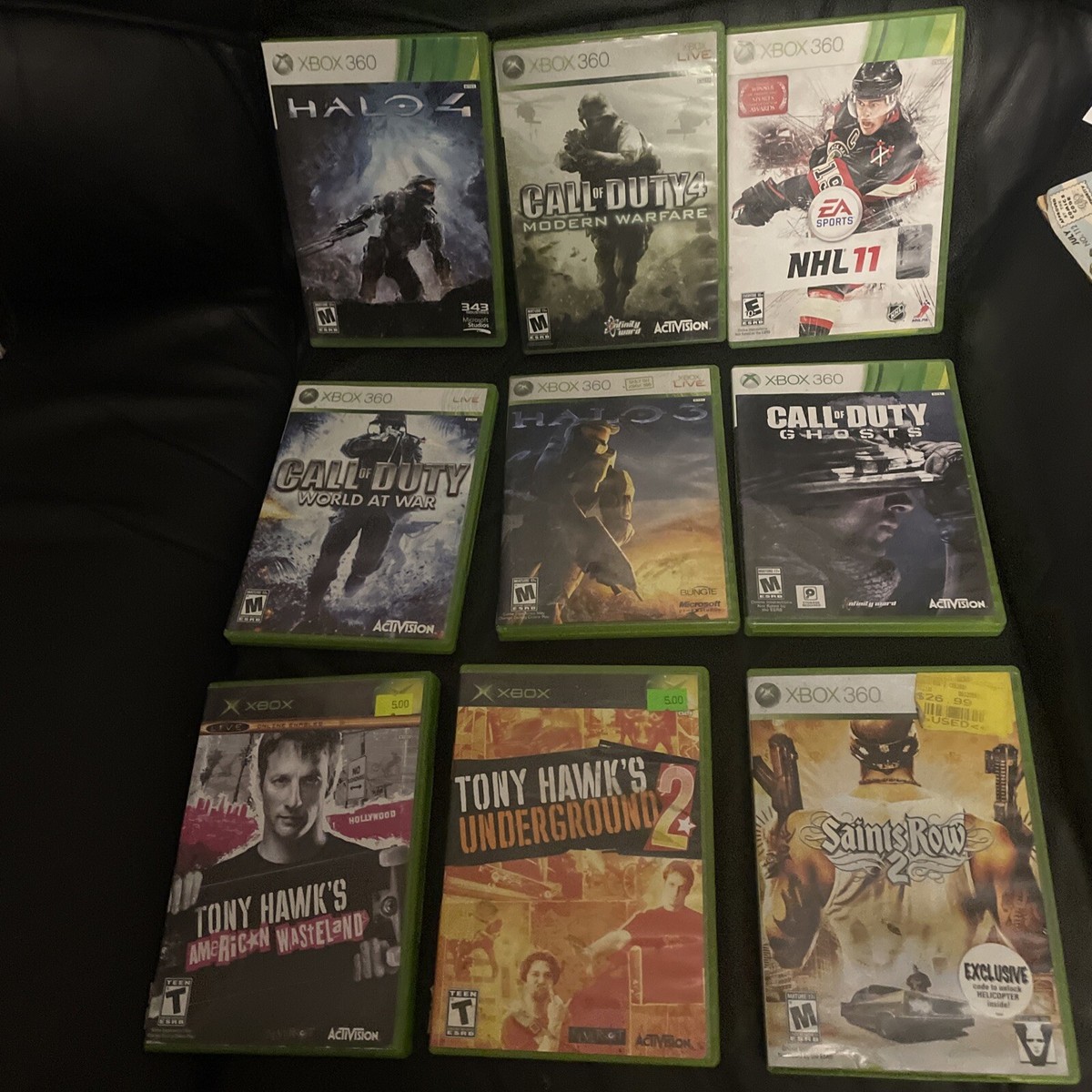 2 Xbox and 7 Xbox 360 games various condition | eBay