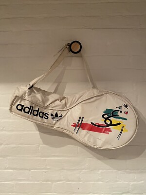 80s 希少ビンテージ 西ドイツ製 Adidas Stefan Edber Vintage Adidas Stefan Edberg 1980's Tennis Racket Bag | eBay