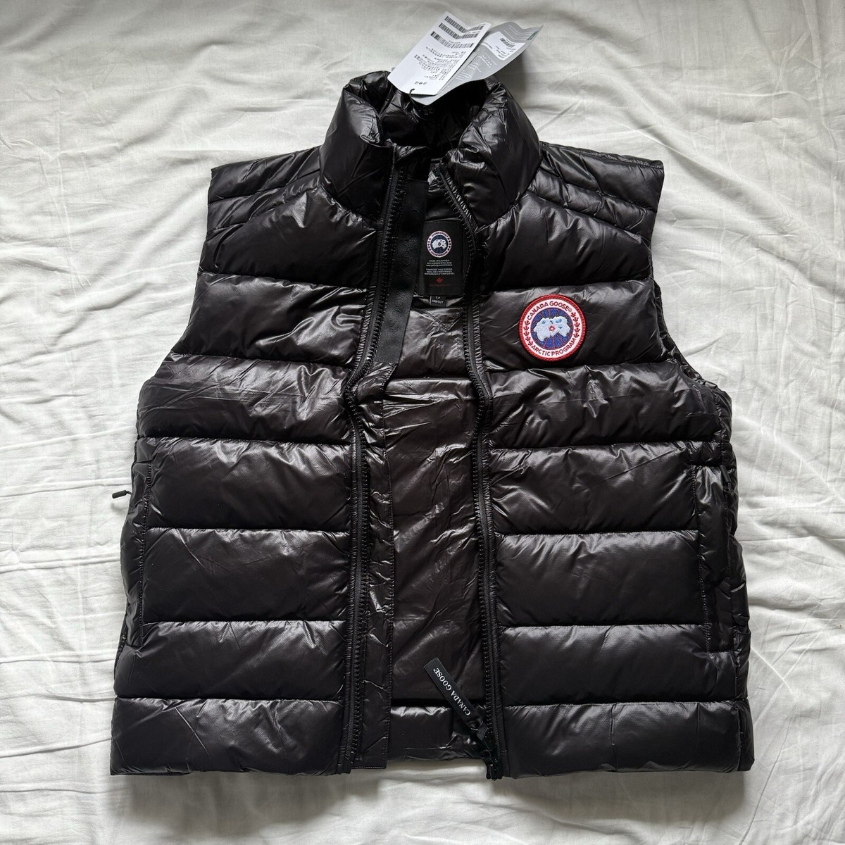Canada Goose Crofton Vest Black Men's Size Large NWT