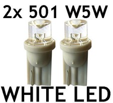 Xenon LED Sidelight Parking Bulbs fit VAUXHALL VECTRA C GSI