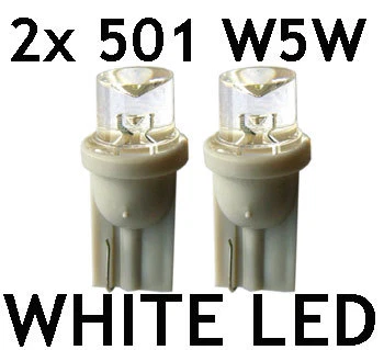 Xenon LED Sidelight Parking Bulbs fit VAUXHALL VECTRA C GSI