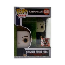 Halloween Michael Behind Hedge Scare Fair 202...