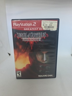 Final Fantasy VII: Dirge of Cerberus (Sony PlayStation 2, 2006) No Manual 