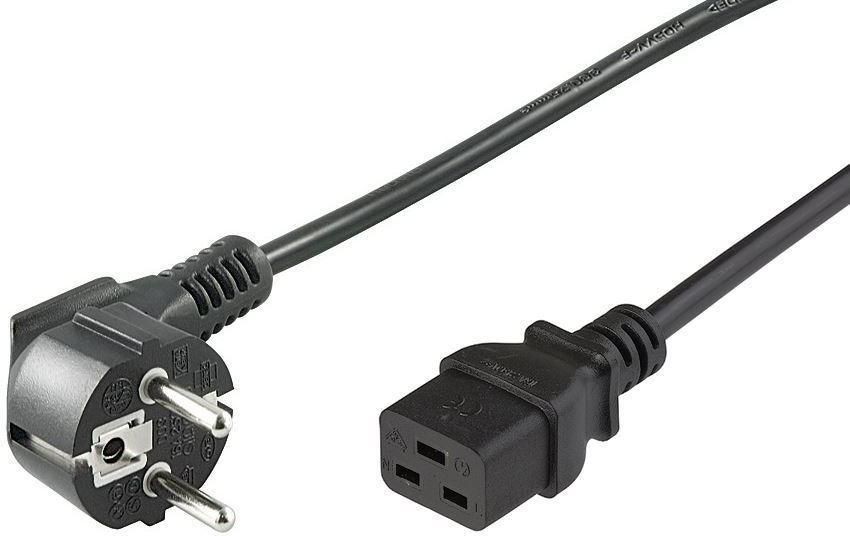 MicroConnect PE0771901 Power Cord CEE 7/7 - C19 1m