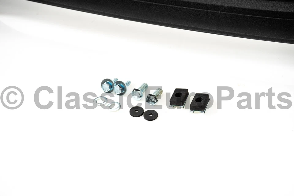 Parachoques trasero euro cromo aspecto shadowline para BMW E21 315 316 318 320i 323i Foto 4 de 4